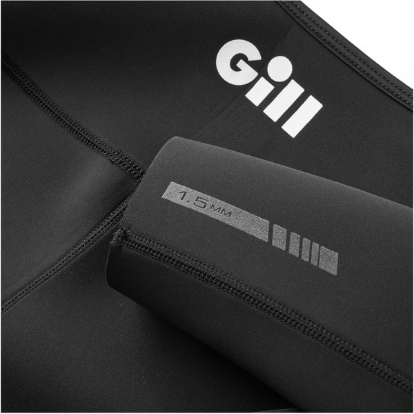 2026 Gill Women's Pursuit 1.5mm Wetsuit Leggings 5033w - Noir