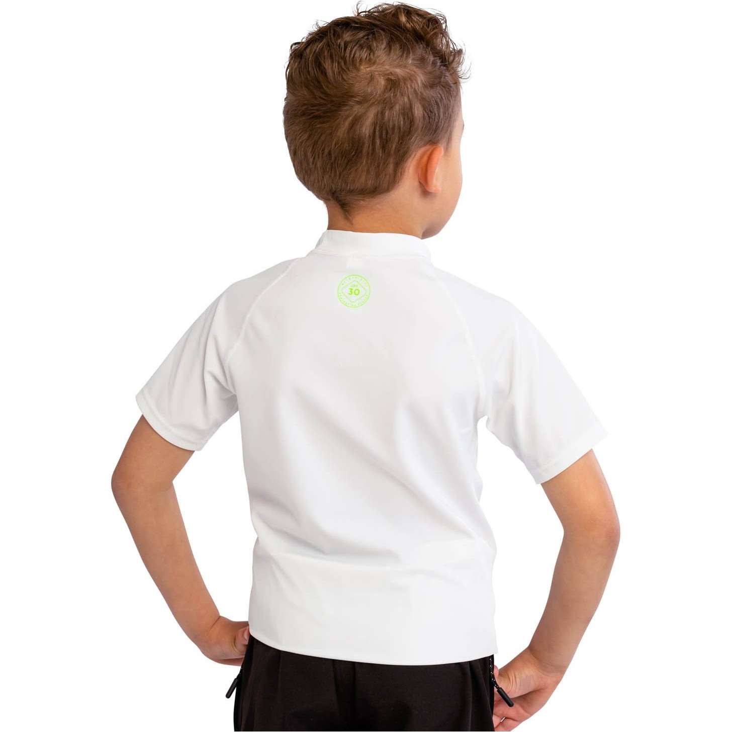 2025 Jobe Junior Manches Courtes Lycra Vest 544223003 - Blanc