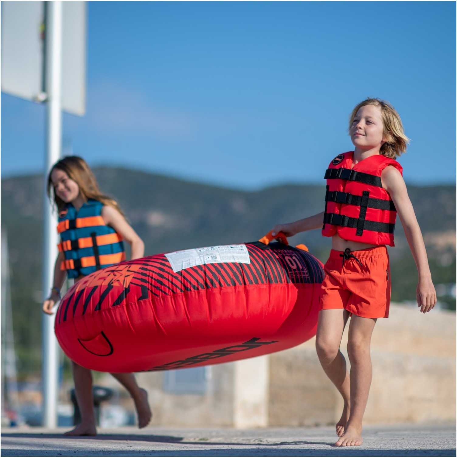 2026 Jobe Enfants Nylon 50N Life Vest 2448230 - Red