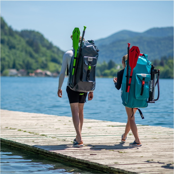 2024 Jobe Duna 11'6 Inflatable Sup Paddle Board Package 486423007 Teal - Planche, Sac, Pompe, Pagaie Et Leash