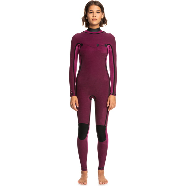 2023 Roxy Womens Current of Cool 3/2mm Chest Zip Wetsuit ERJW103148 - Anthracite
