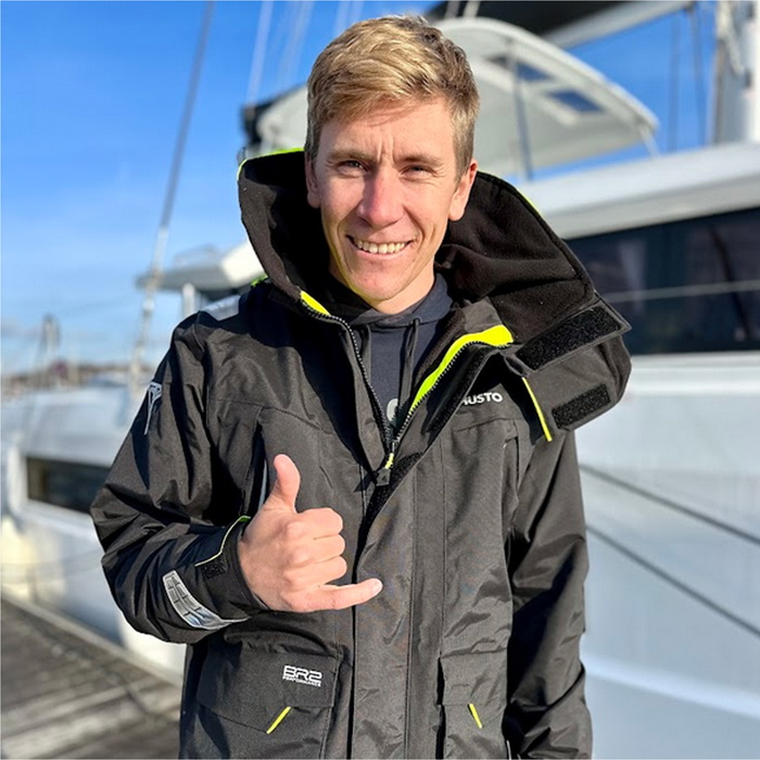 2025 Musto Mens BR2 Offshore Jacket Salopette Combi Set Black