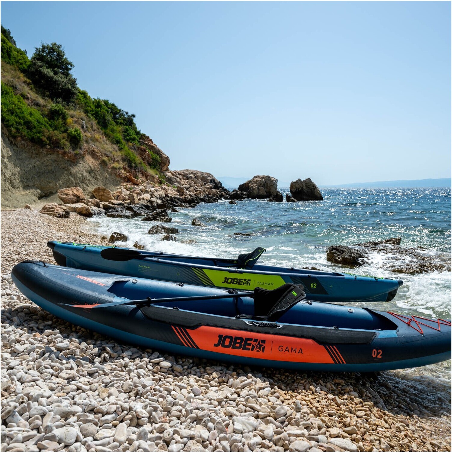 2026 Jobe Gama Kayak Gonflable Package 600024002 - Midnight Blue
