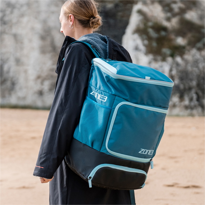 2026 ZONE3 Transition Backpack RA26TRANB127 - Teal / Sky 
