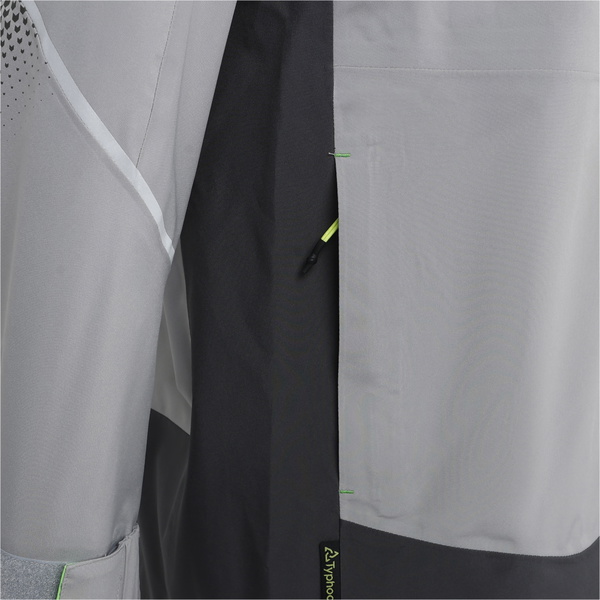2026 Typhoon Performance Sailing Jacket P2037 - Slate / Lime