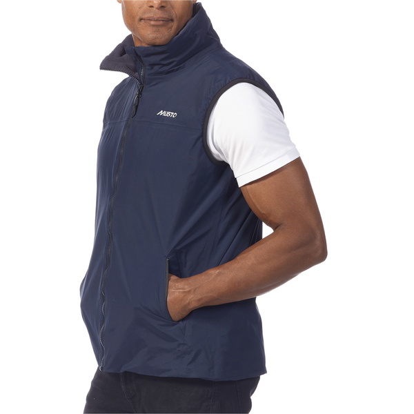 2026 Gilet Moulant Homme Musto 2.0 82283 - Navy / Cendre