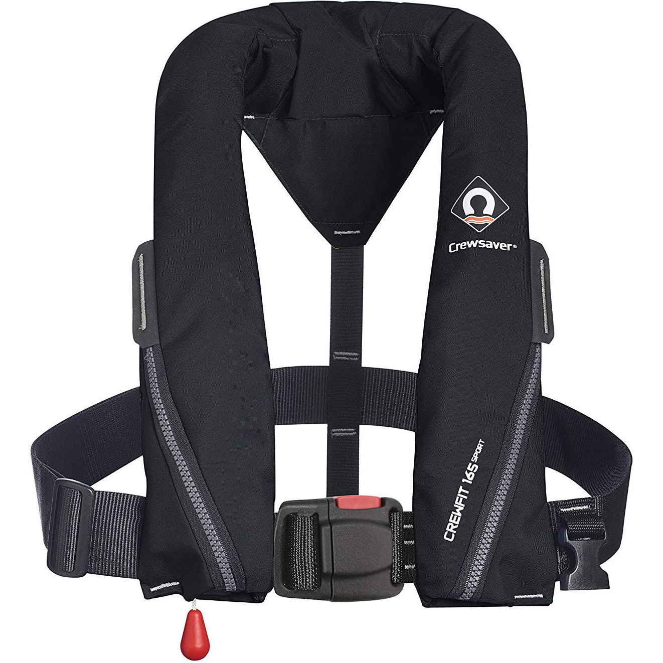 2026 Crewsaver Crewfit 165n Sport Gilet De Sauvetage Automatique 9710bla - Noir