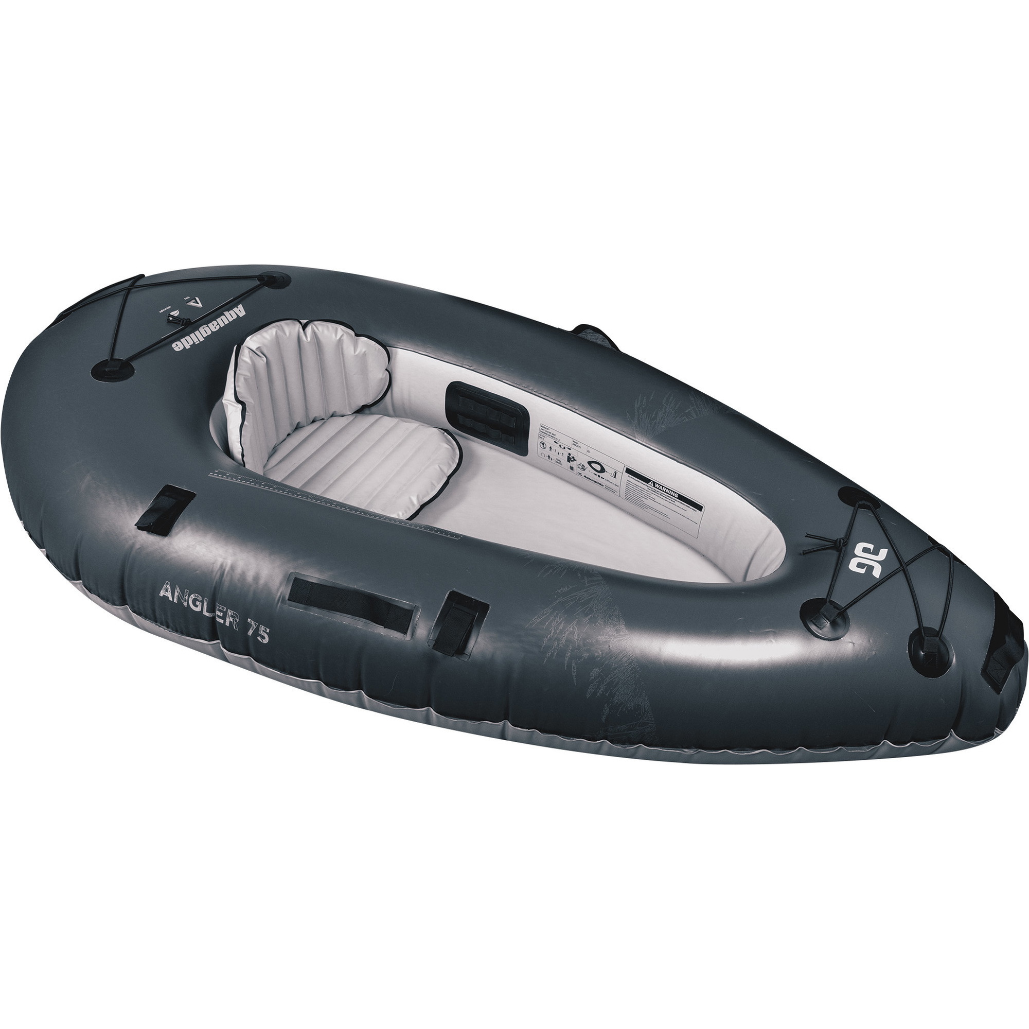 2026 Aquaglide Backwoods 75 Ultralight 1 Personne Pêcheur Kayak Agul1 - Navy