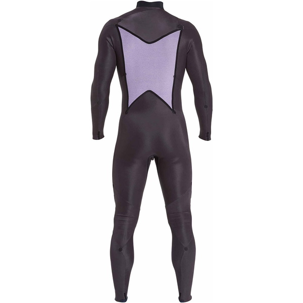 2018 Billabong Absolute Comp 5 / 4mm poitrine combinaison zippée LUNAR GRIS F45M21