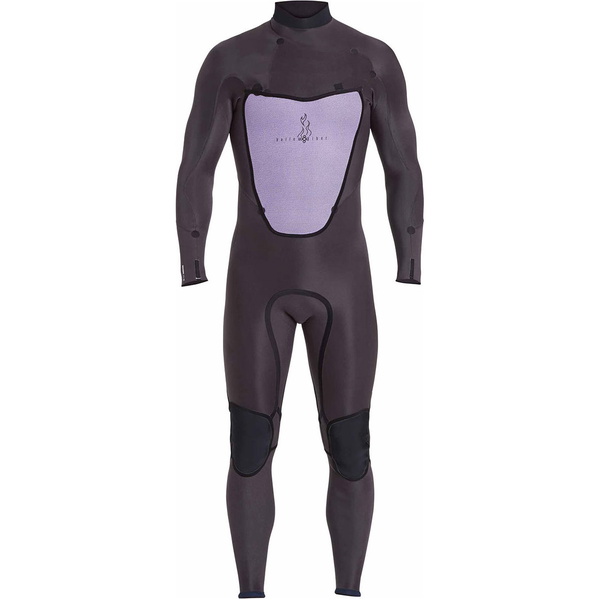 2018 Billabong Absolute Comp 5 / 4mm poitrine combinaison zippée LUNAR GRIS F45M21