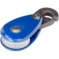 Dinghy Classique Bloc Simple Palier Lisse Avec Pince Inglefield Bleu Royal A78-74