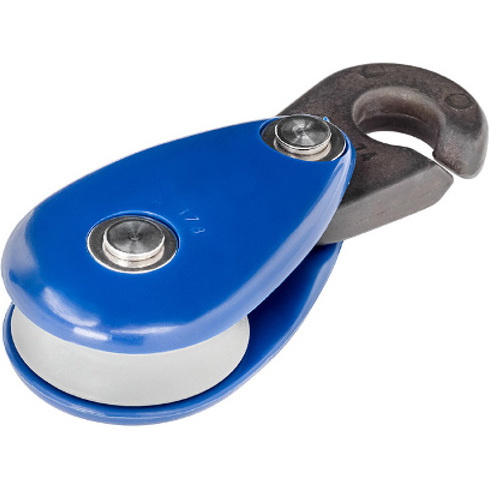 Allen Brothers Dinghy Classique Bloc Simple Palier Lisse Avec Pince Inglefield Bleu Royal A78-74