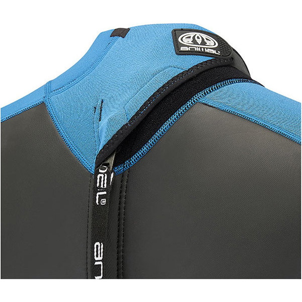 2018 Animal Nova 3 / 2mm Combinaison zippée à dos plat Marina Blue AW8SN102