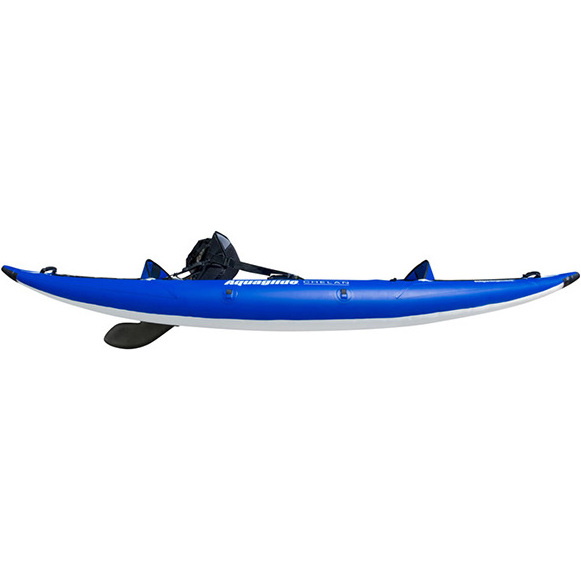2019 Aquaglide Chelan HB ONE 1 Man High Pressure Inflatable Kayak Blue - Kayak Only AGCHE1