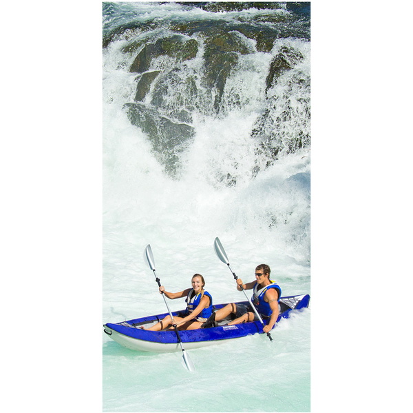 2026 Aquaglide Chinook 2 Man Kayak Bleu - Kayak Uniquement