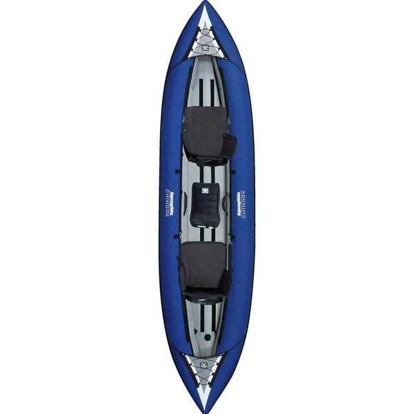 2026 Kayak Gonflable Aquaglide Chinook Tandem Xl Bleu Et 2 Pagaies Avec Pompe