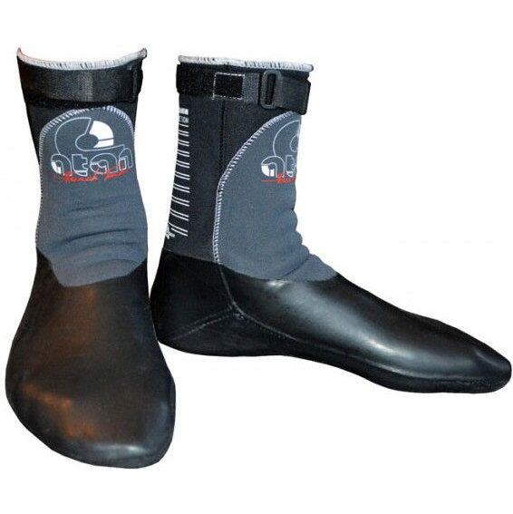 2026 Atan Hot Mistral 6mm GBS Wetsuit Boots Black