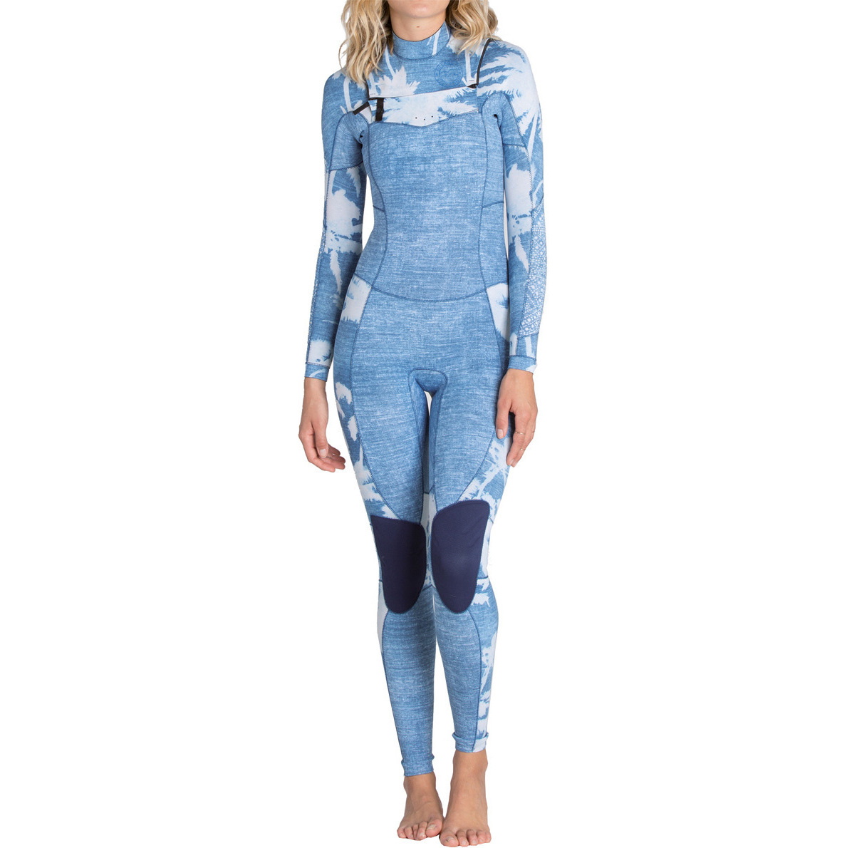 2017 Billabong Ladies Salty Dayz 3 / 2mm Chest Zip Wetsuit - Indigo Z43G04
