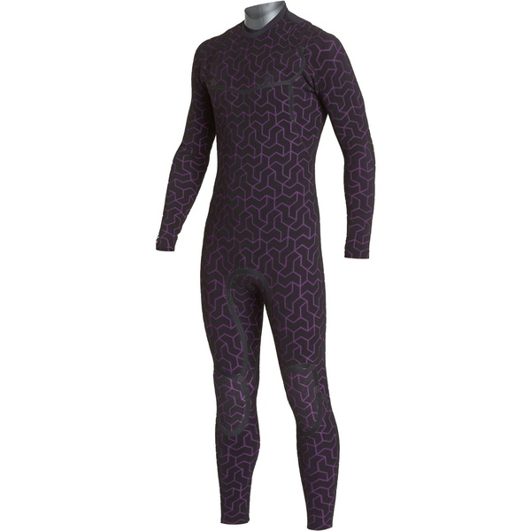 Furnace 2019 Pour Hommes De Billabong Ultra Combinaison Chest Zip 4/3mm Noir Q44m02