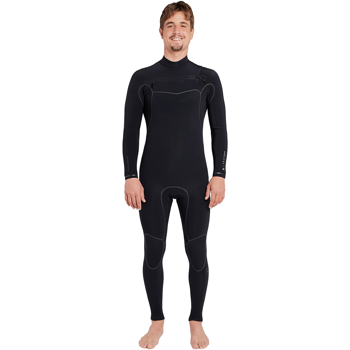 Billabong Furnace Carbone Ultra 4/3mm Chest Zip Combinaison L44m01 Noir
