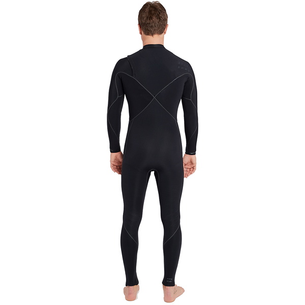 Billabong Furnace Carbone Ultra 4/3mm Chest Zip Combinaison L44m01 Noir