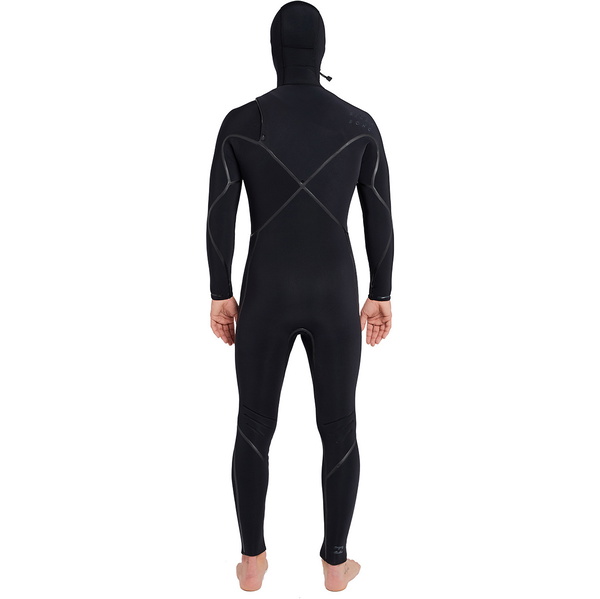 Billabong Furnace Carbone Ultra Capuchon 6/5mm Chest Zip Combinaison Noir L46m01