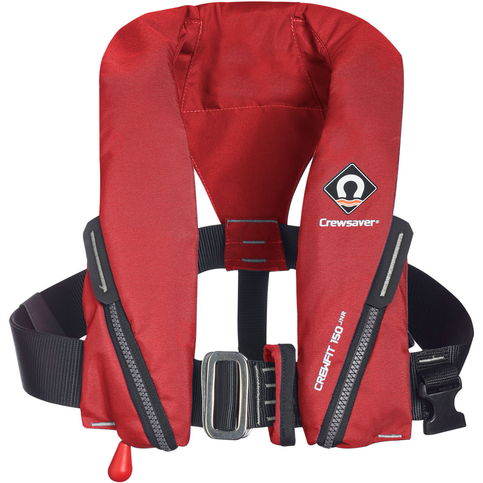 2026 Crewsaver Enfants Crewfit 150N Gilet De Sauvetage Auto Avec Harnais 9705RA - Red