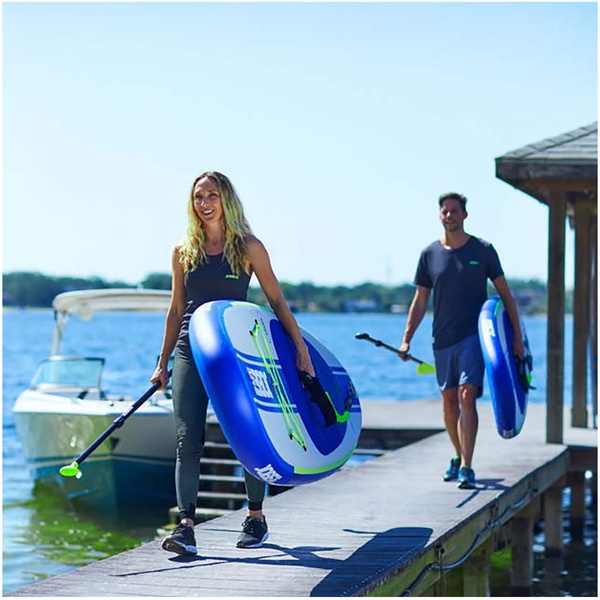 Planche De Stand Up Paddle Board Gonflable Jobe Jobe 2020 Jobe X 32 "avec Pagaie, Sac à Dos, Pompe Et Laisse