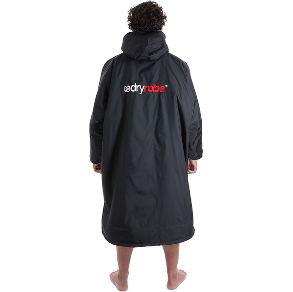 2023 Dryrobe Advance Change à Manches Longues Robe DR100L - Black / Grey