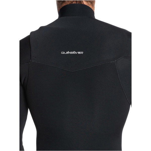 2022 Quiksilver Everyday Sessions 5/4/3mm Chest Zip Combinaison Néoprène EQYW103120 - Black