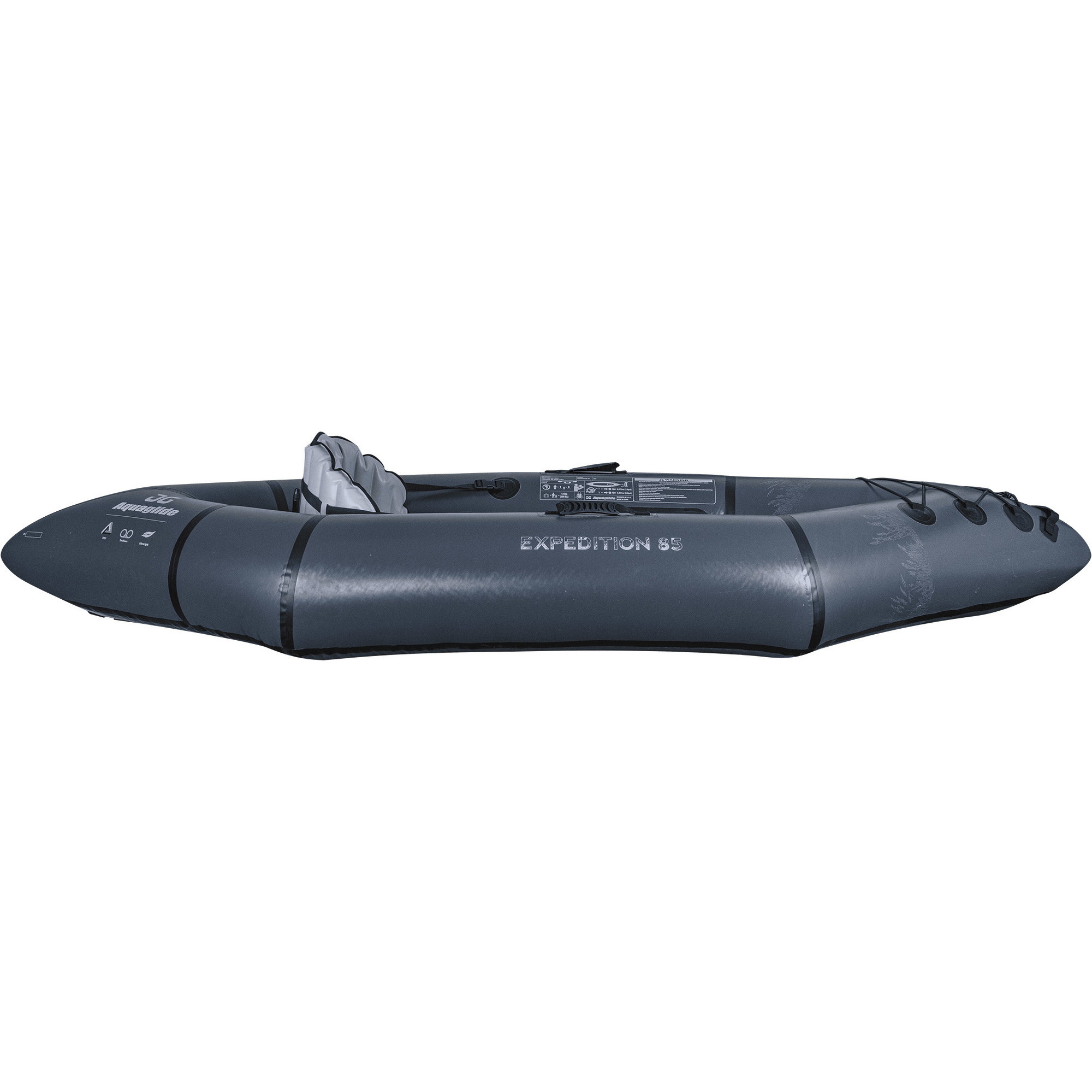 2026 Aquaglide Expédition Backwoods 85 Ultraléger 1 Personne Kayak AGEXP1 - Navy