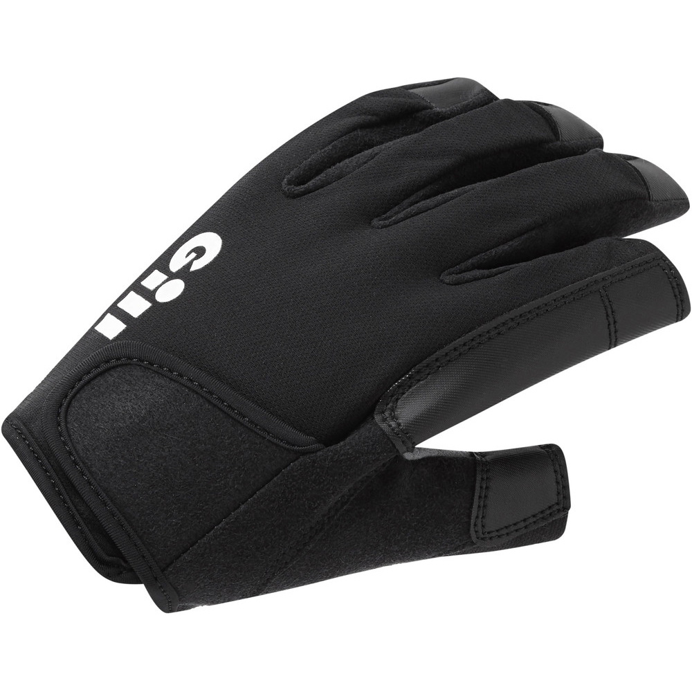 Gill Double Pack Championship Short & Long Finger Sailing Gloves - Black
