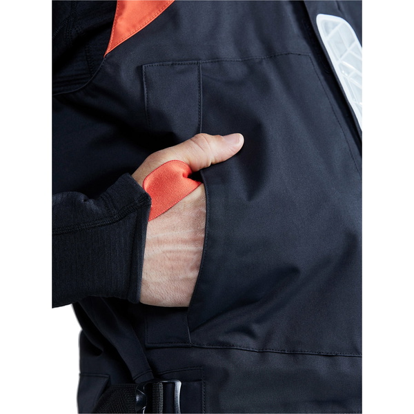2025 Gill Hommes OS1 Ocean Pantalon De Voile OS13T - Graphite / Orange