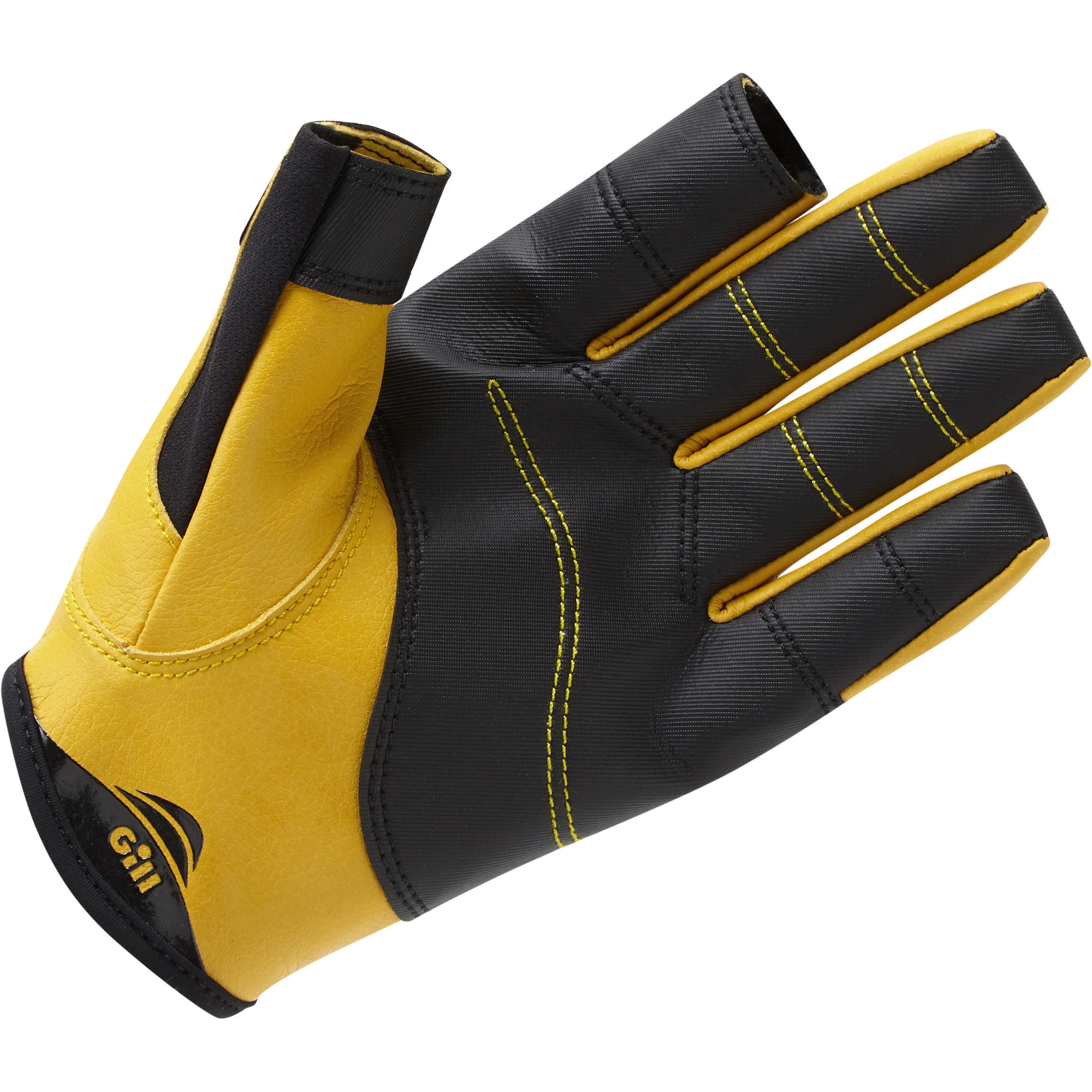 2026 Gill Pro Gants De Voile à Doigts Longs 7453 - Black