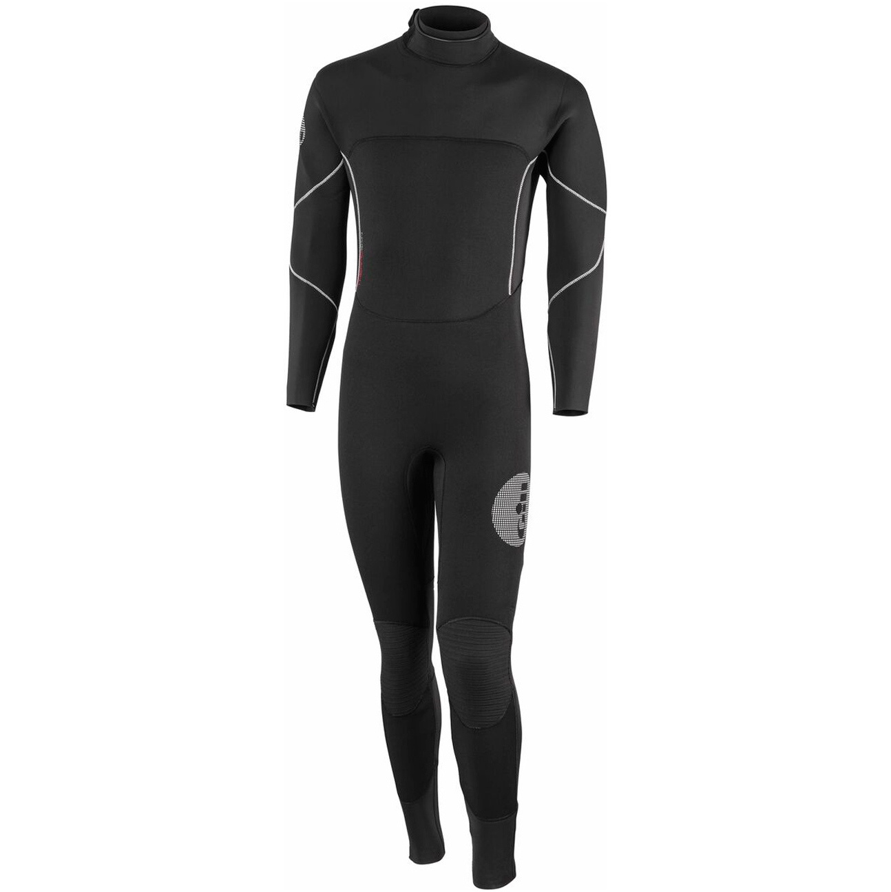 2021 Gill Thermoskin 5/3mm Gbs Combinaison Dériveur En Noir 4609