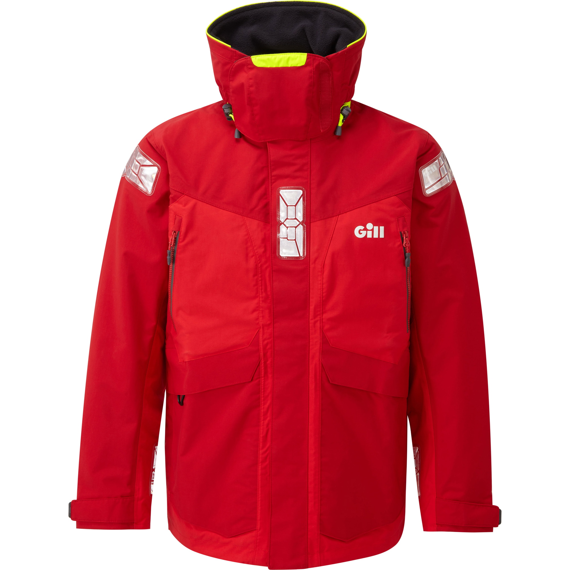 2021 Gill Os2 Offshore Veste Pour Hommes Rouge Os24j