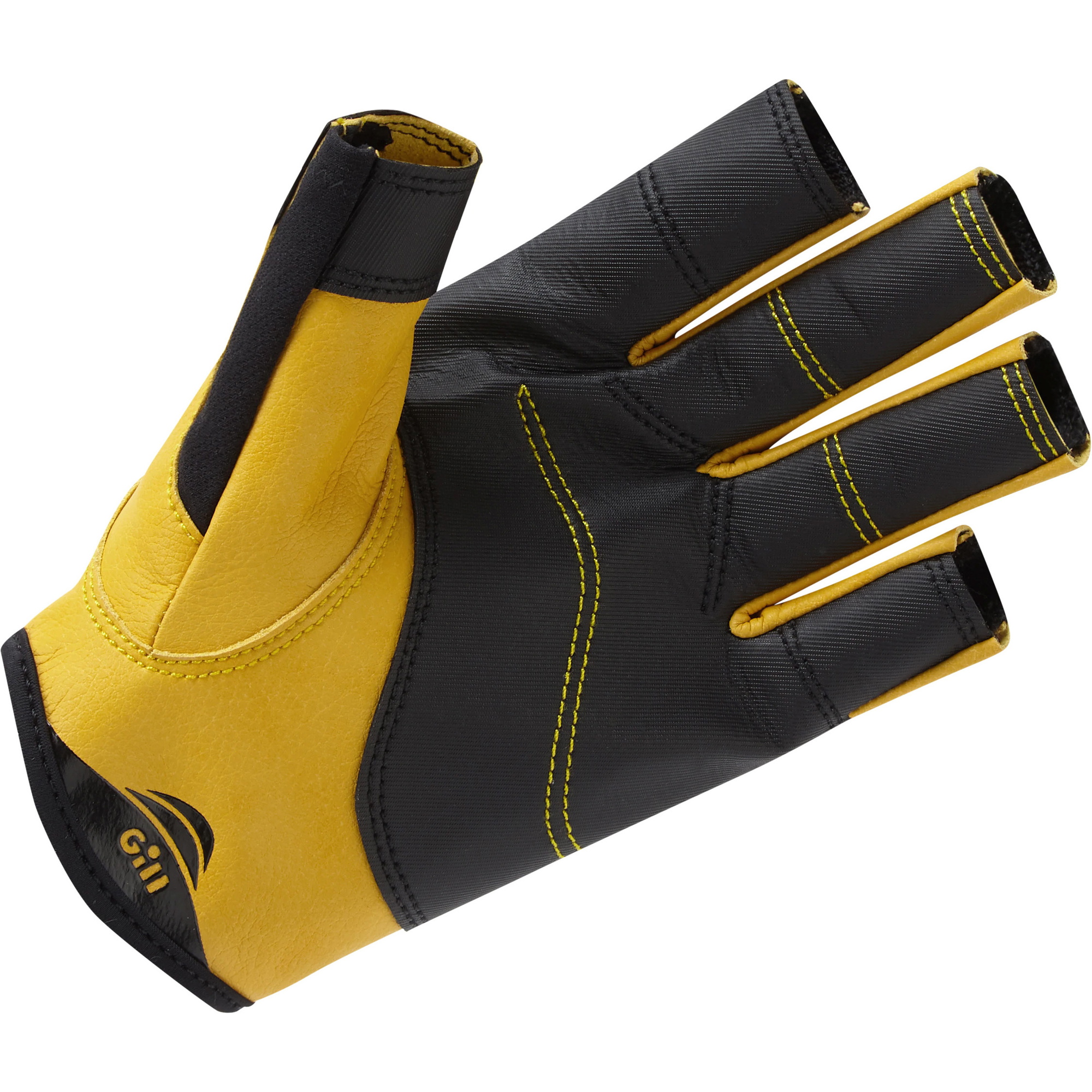 Gants De Voile À Doigts Court Gill Pro 2026 7443 - Noir