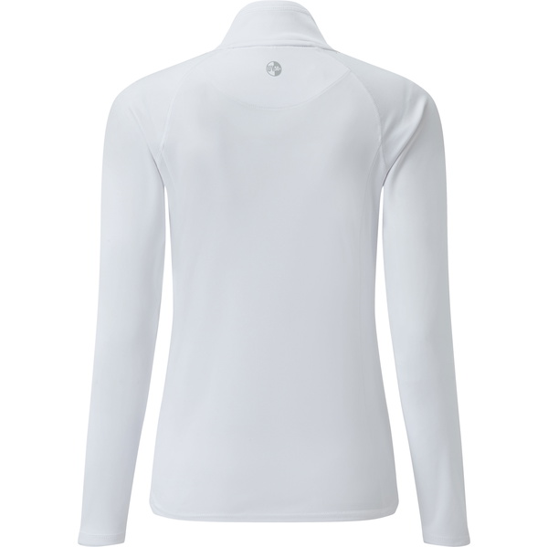 2026 Gill Uv Femmes Tec Zip Cou Haut Uv009w Blanc