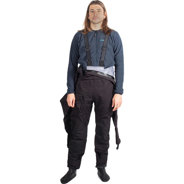 2026 Gul Hommes Dartmouth Eclip Zip Drysuit GM0378-B9 - Black
