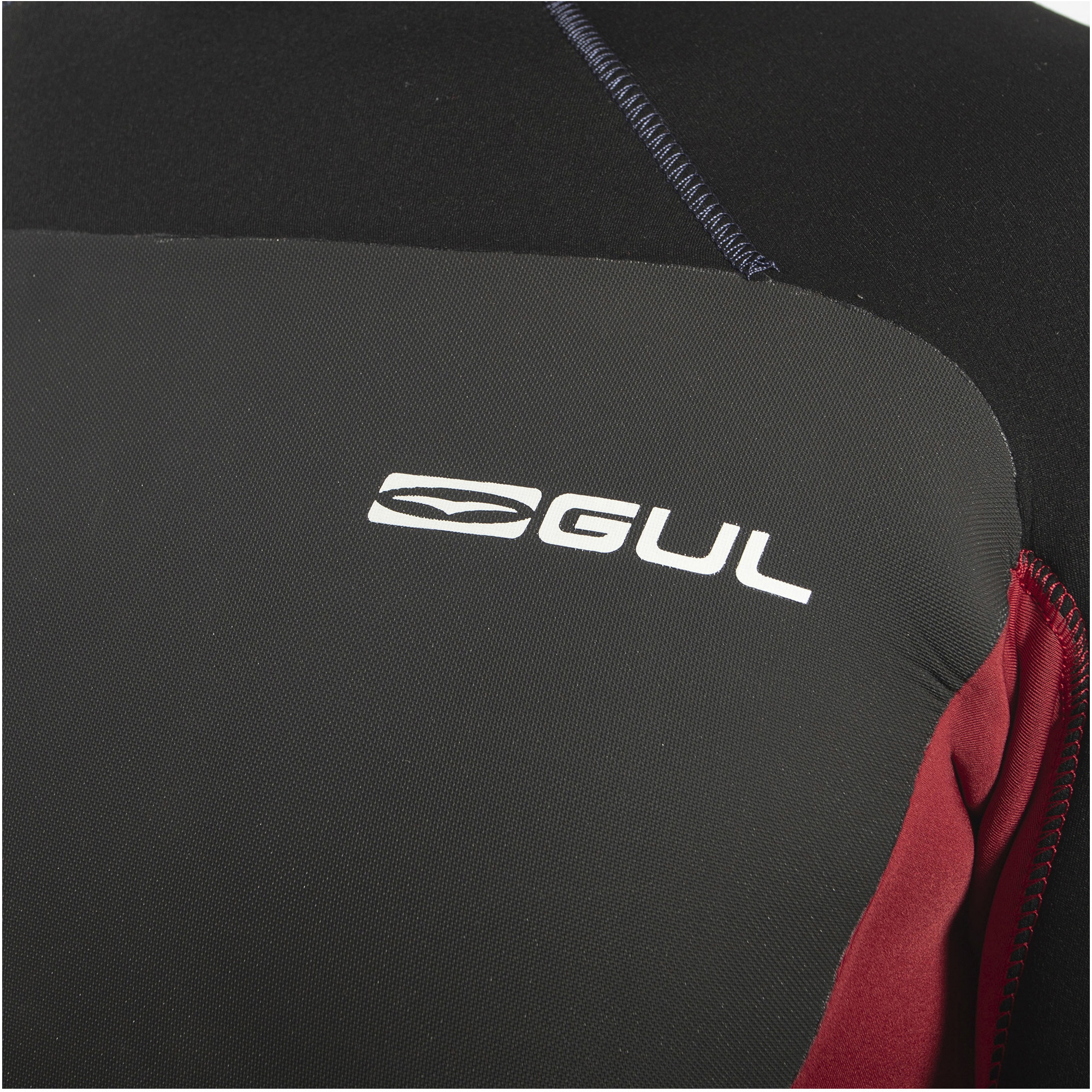 2025 Gul Hommes Response 4/3mm GBS Back Zip Combinaison Néoprène RE1246-C1 - Navy / Red