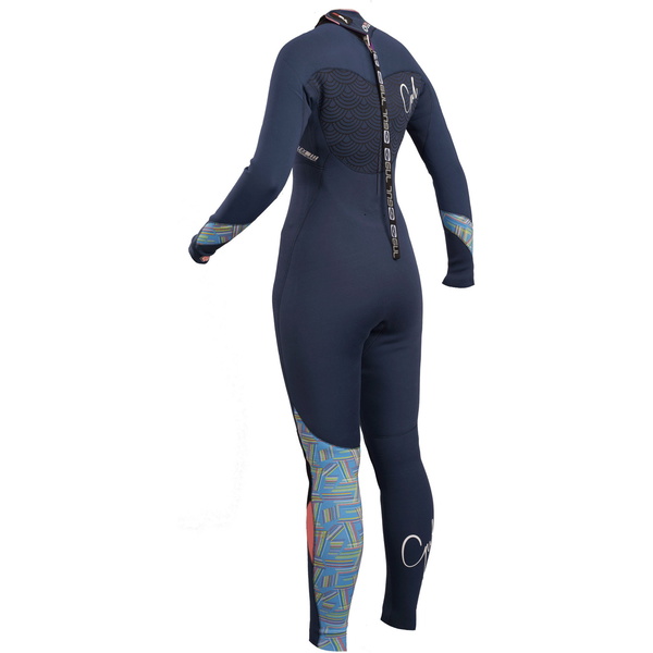 2019 Gul Response Fx Pour Femmes 3/2mm Gbs Wetsuit Blue / Lines Re1264-b4