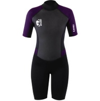 Womens G-Force 3mm Back Zip Shorty Wetsuit