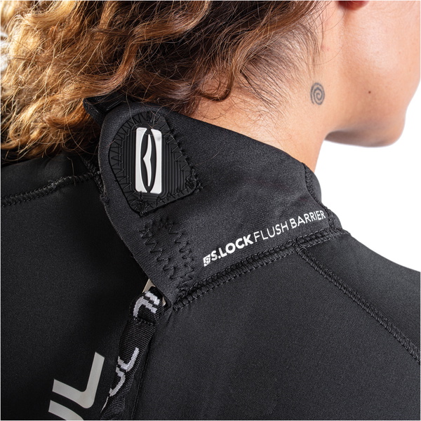2021 Gul Femmes Response 5/3mm Back Zip GBS Combinaison N&eacute;opr&egrave;ne RE1229-B9 - Jet Grey / Black
