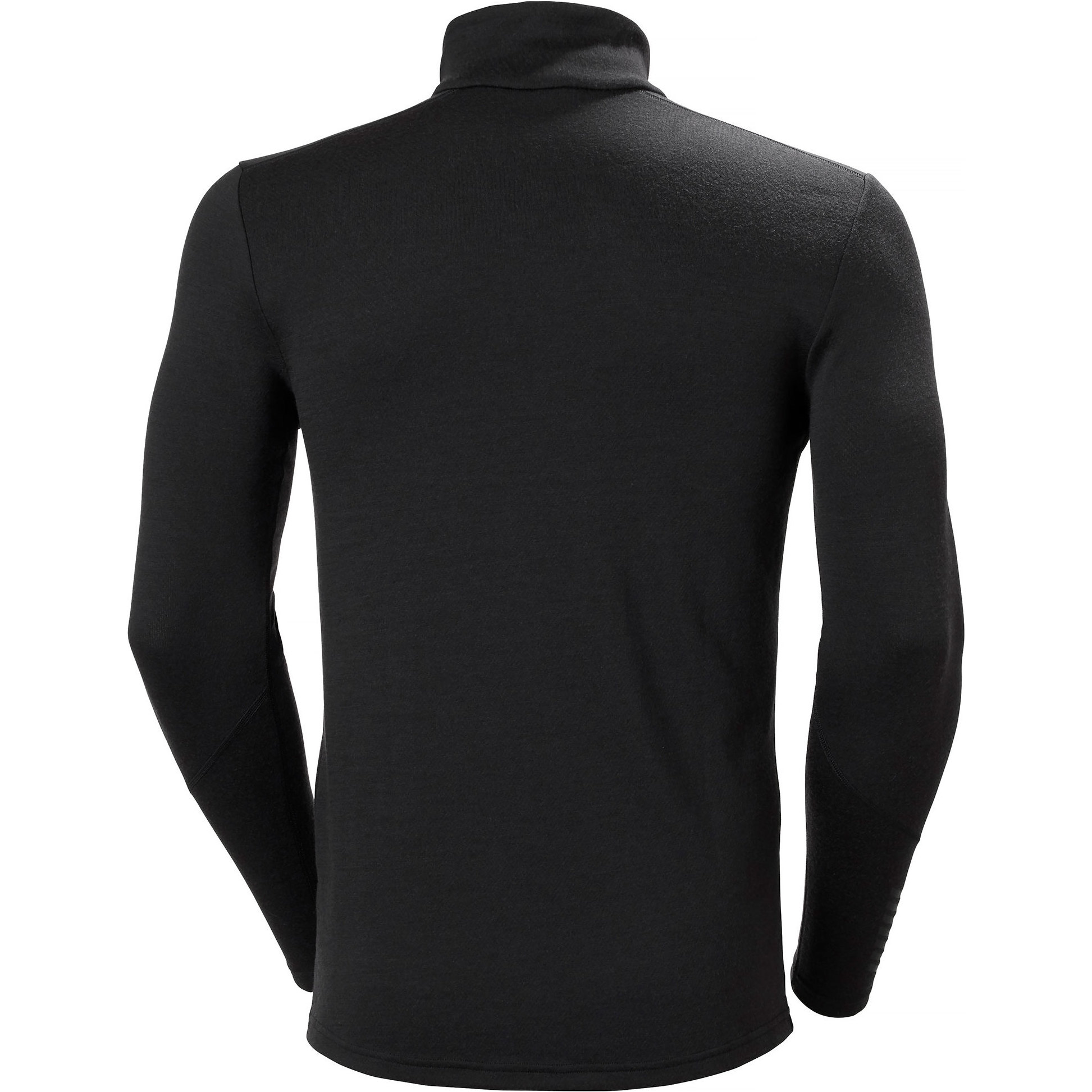 2025 Helly Hansen Mens Lifa Merino Mid Weight 1/2 Zip Top 49363 - Black