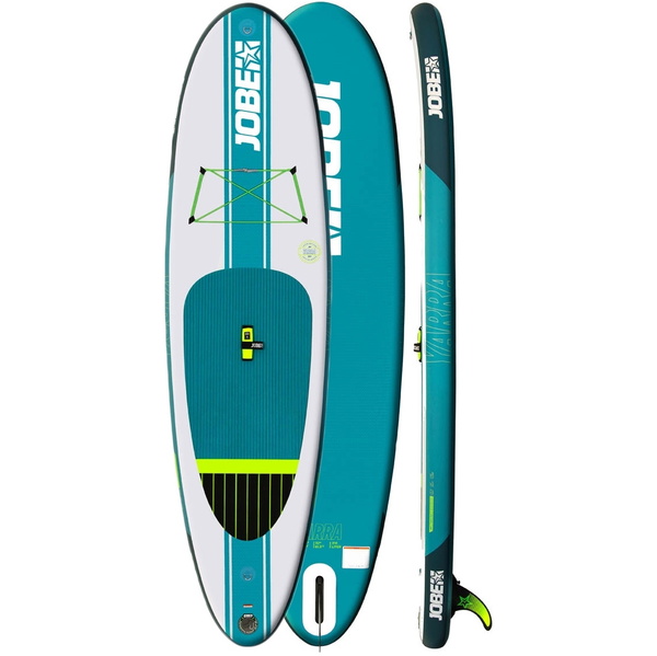 Jobe Aero Yarra Stand Up Paddle Board Gonflable 10'6 X 32 "y Compris Pagaie, Sac à Dos, Pompe Et Leash