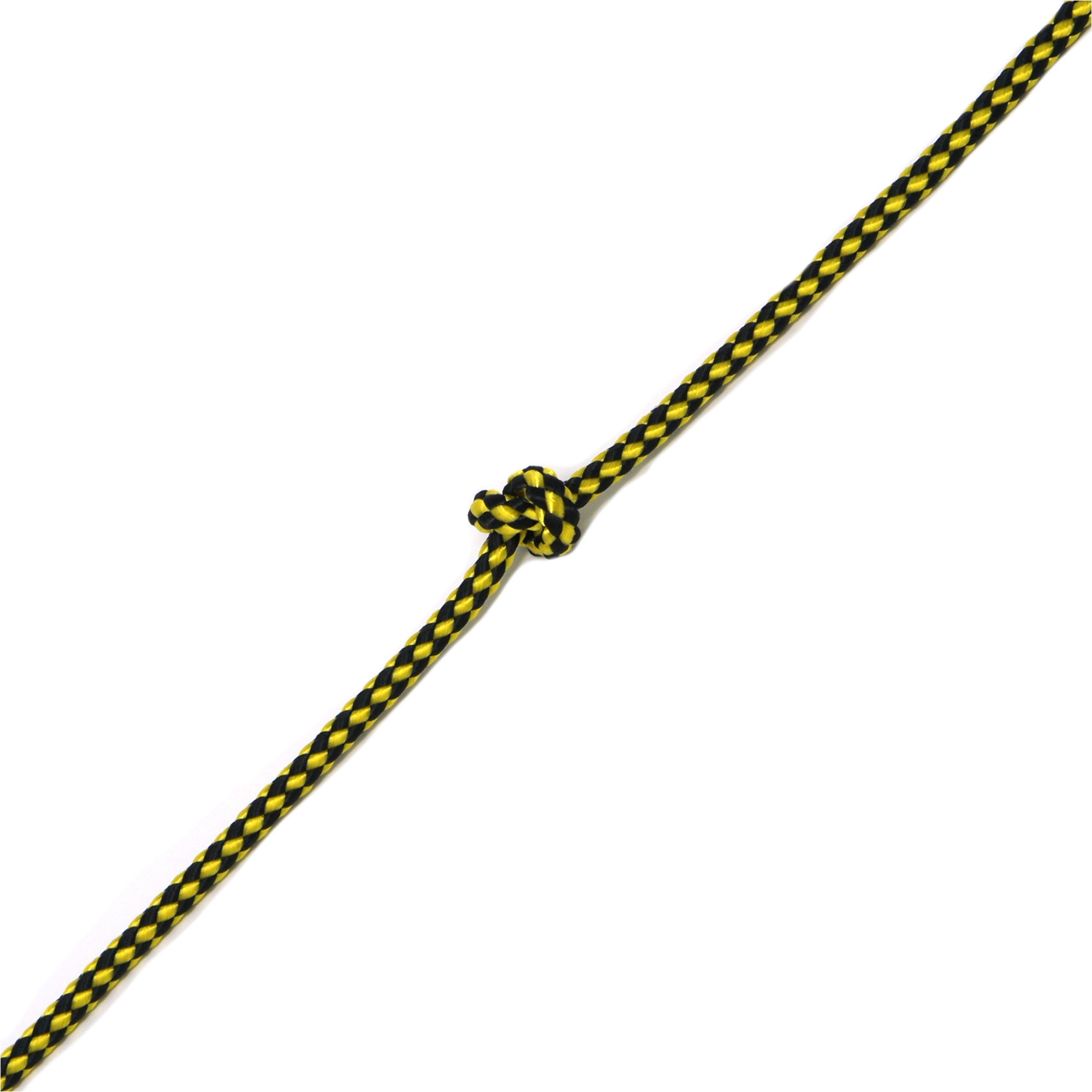 Kingfisher Evolution 8 Cordages De Dériveur Pré-étirés Ps0y Jaune / Noir - Prix Au Mètre