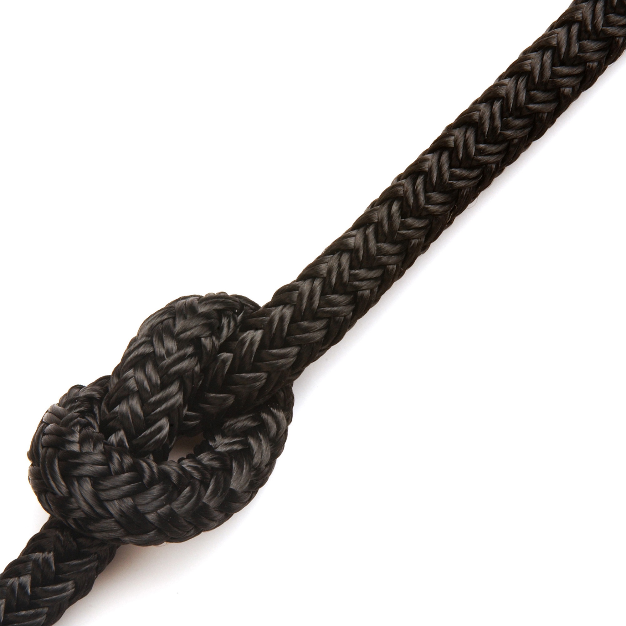 Kingfisher Cordage Polyester Mat Noir Mb0x1 - Prix Au Mètre