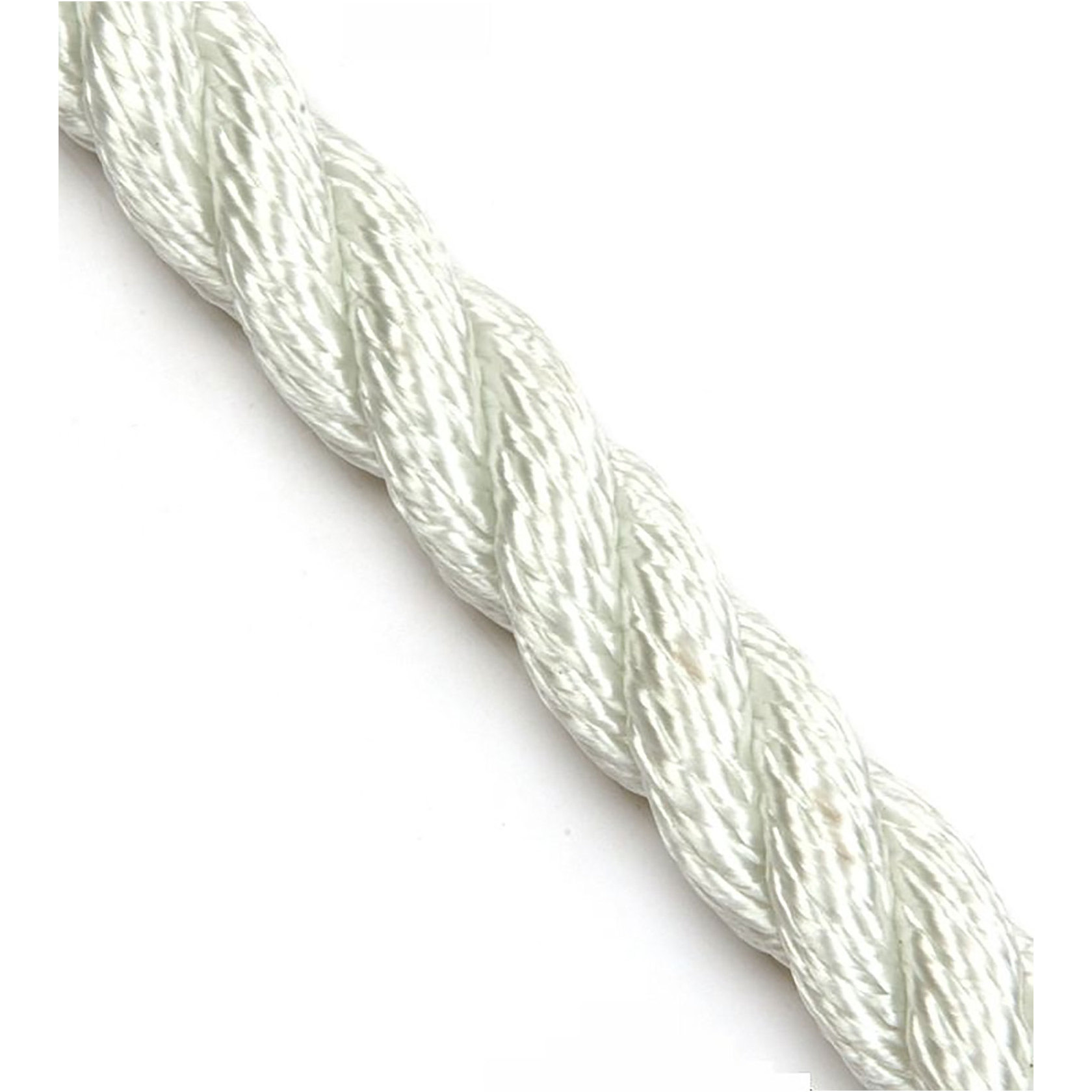 Kingfisher Amarre / Ancrage Corde En Nylon 3 Brins Blanc N3w1 - Prix Au Mètre