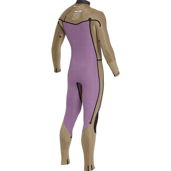 Billabong Furnace Révolution 5/4mm Chest Zip Combinaison De Plongée Ardoise L45m50