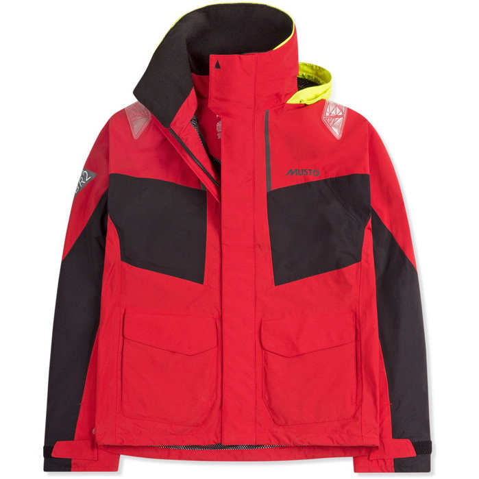 Br2 Coastal Musto 2022 Musto Hommes, Vrai Rouge Smjk055